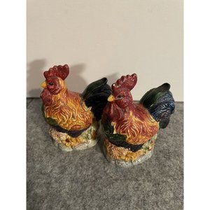Rooster Salt And Pepper Shakers CKPO
